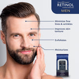 Retinol Men's Facial Wipes - FranWilson