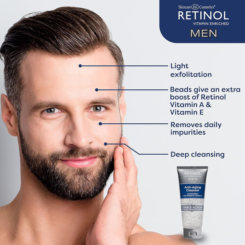 Retinol Men's Gel Cleanser - FranWilson
