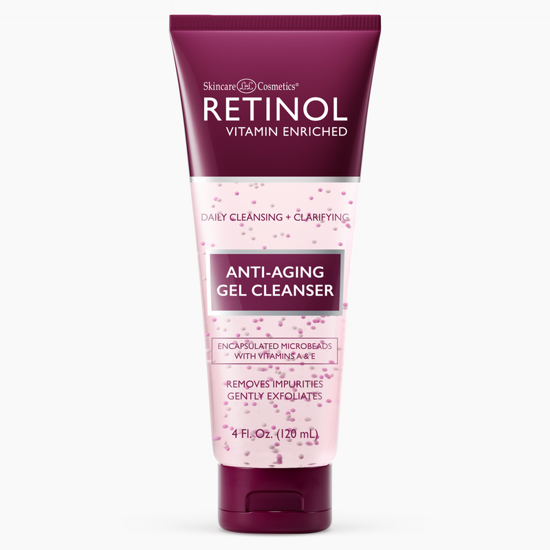 Retinol Daily Clarifying Gel Cleanser with Vitamin A and E Micro-Beads - FranWilson