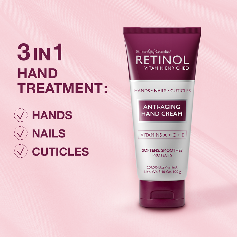 Retinol Luxurious and Ultra-Smoothing Hand Cream to Hydrate and Condition - FranWilson