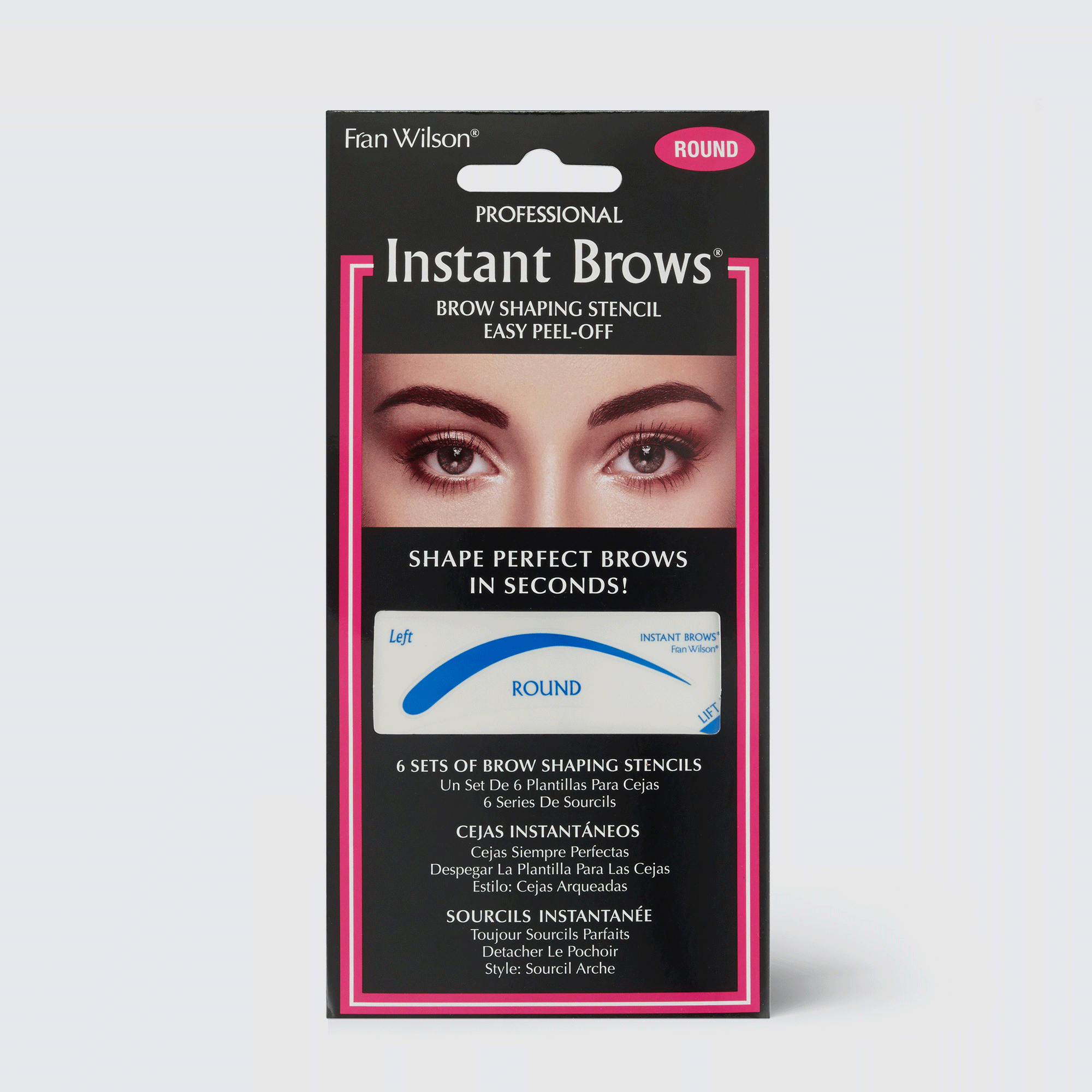 6Pack Fran Wilson® Instant Brow Shaping Stencil – Fran Wilson