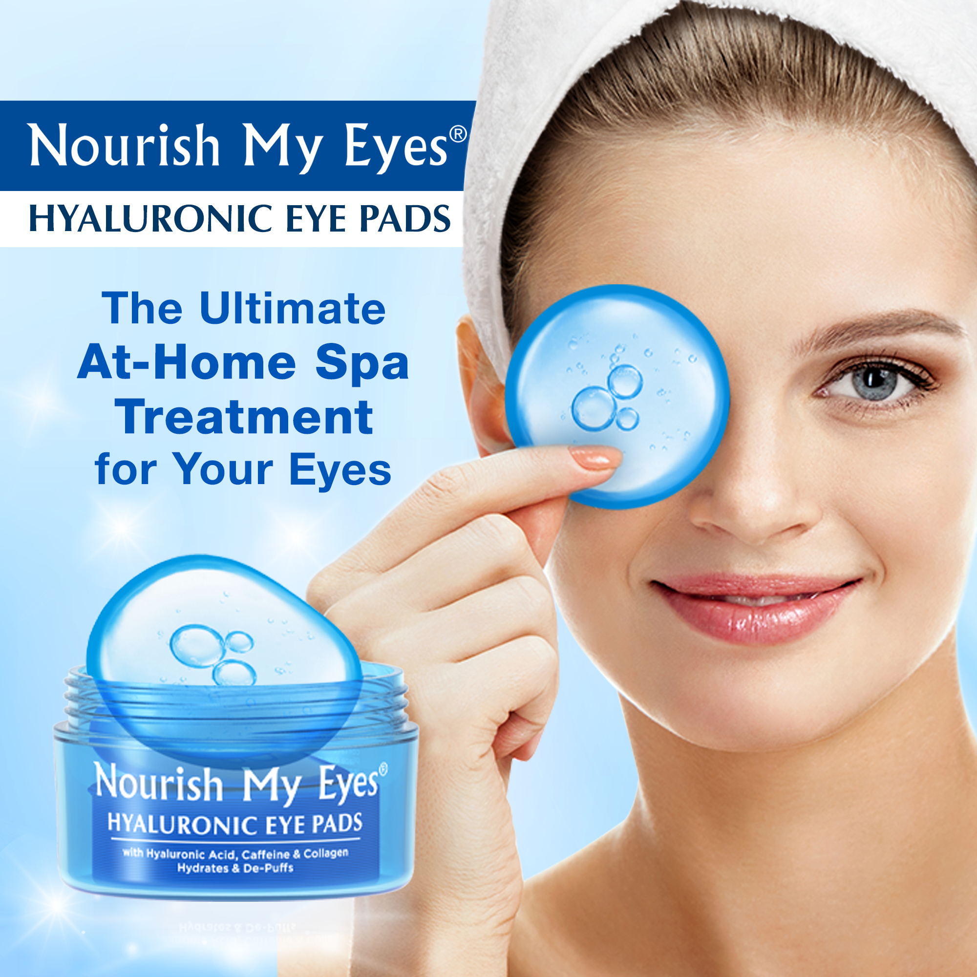 Nourish My Eyes Hyaluronic Eye Pads